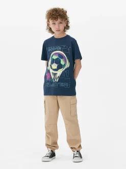 T-shirt Manga Curta Gráfica