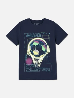 T-shirt Manga Curta Gráfica