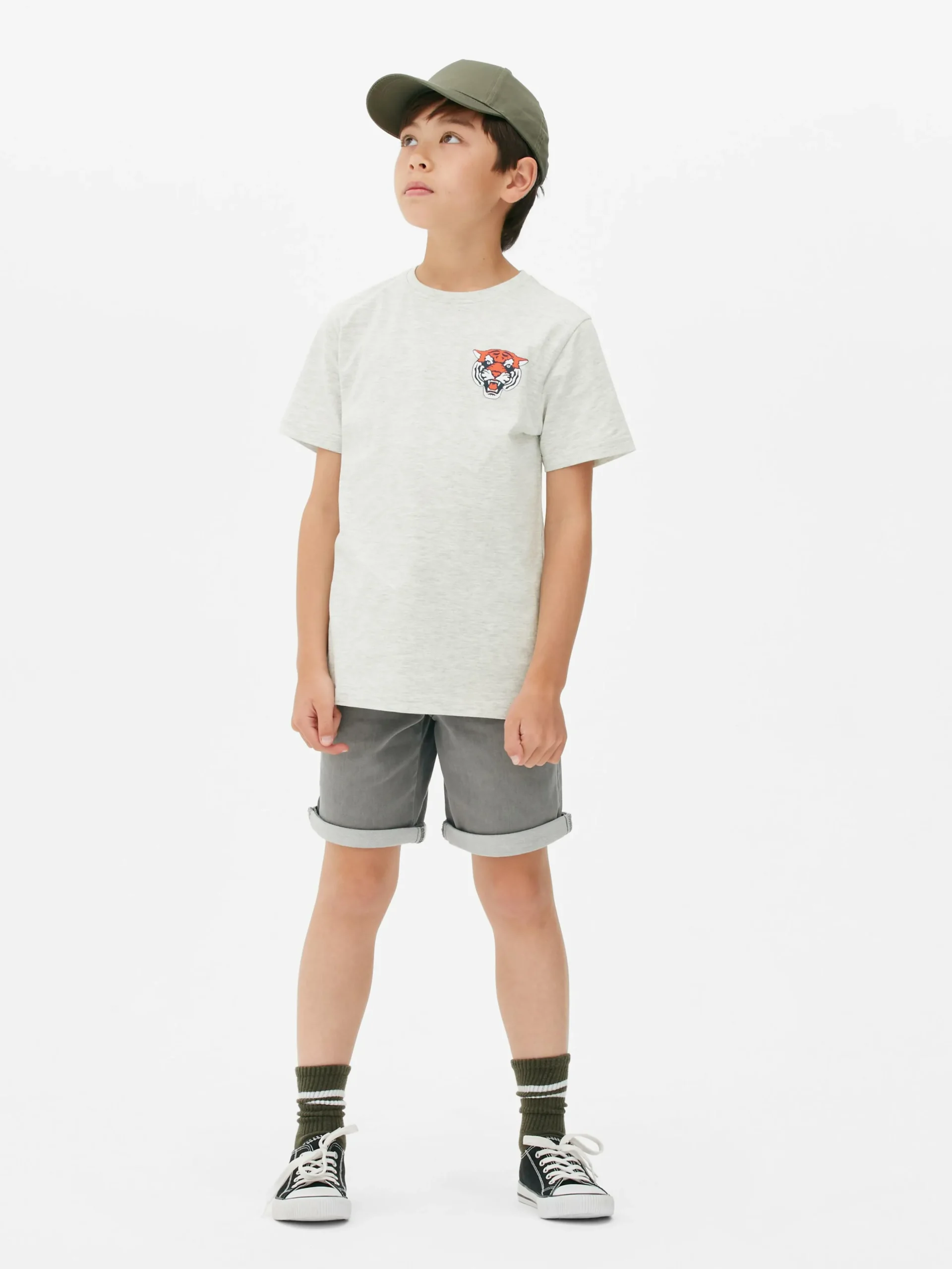 T-shirt Manga Curta Gráfica