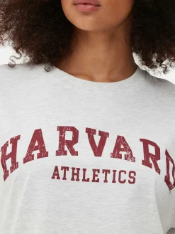 T-shirt Manga Curta Harvard