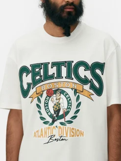 T-shirt Manga Curta NBA Boston Celtics