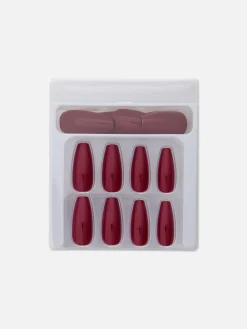 Unhas Postiças Brilho Stiletto PS...