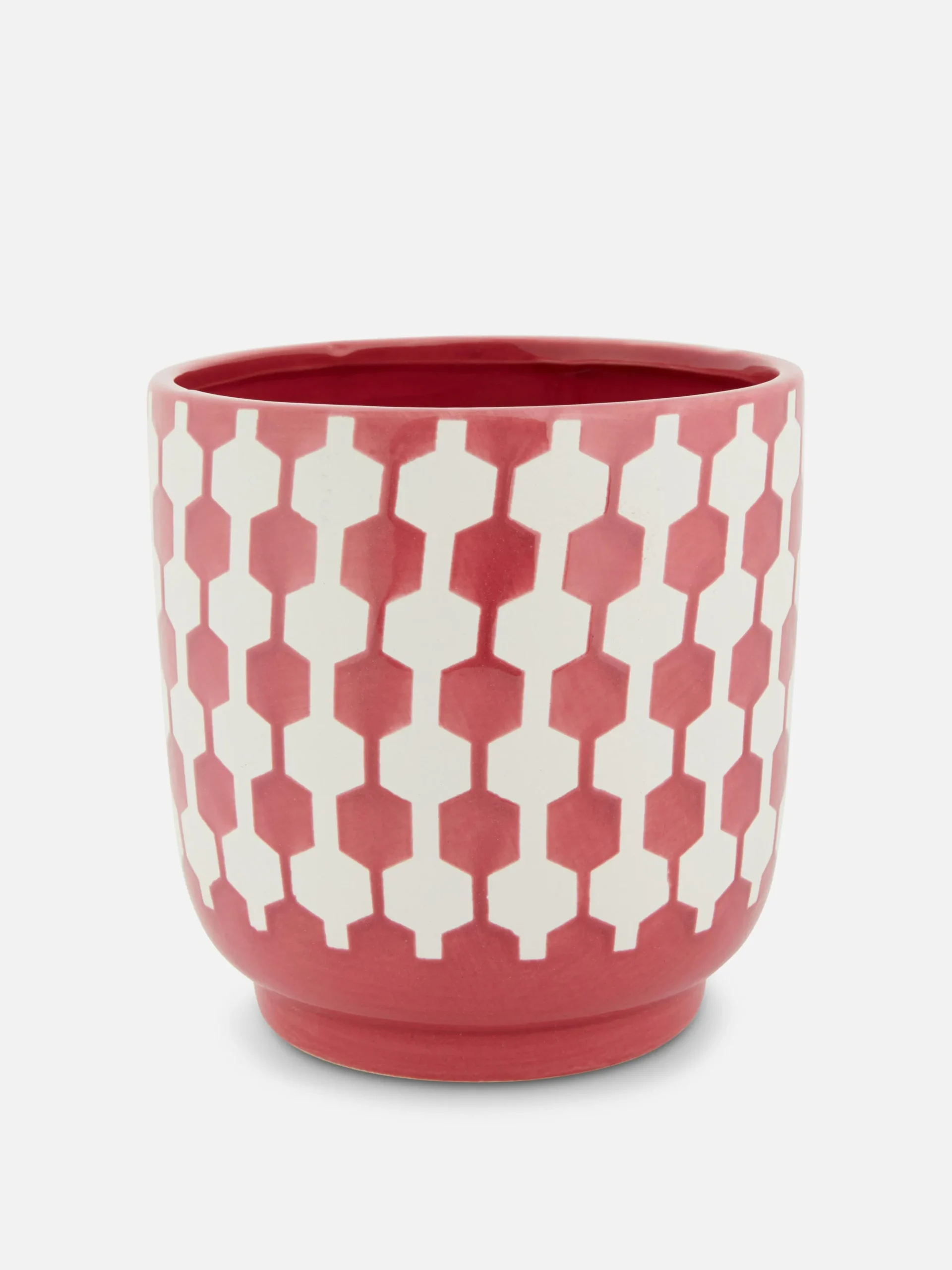 Vaso Plantas Geométrico Retro