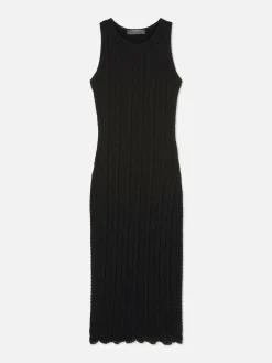 Vestido Midi Desportivo Texturado