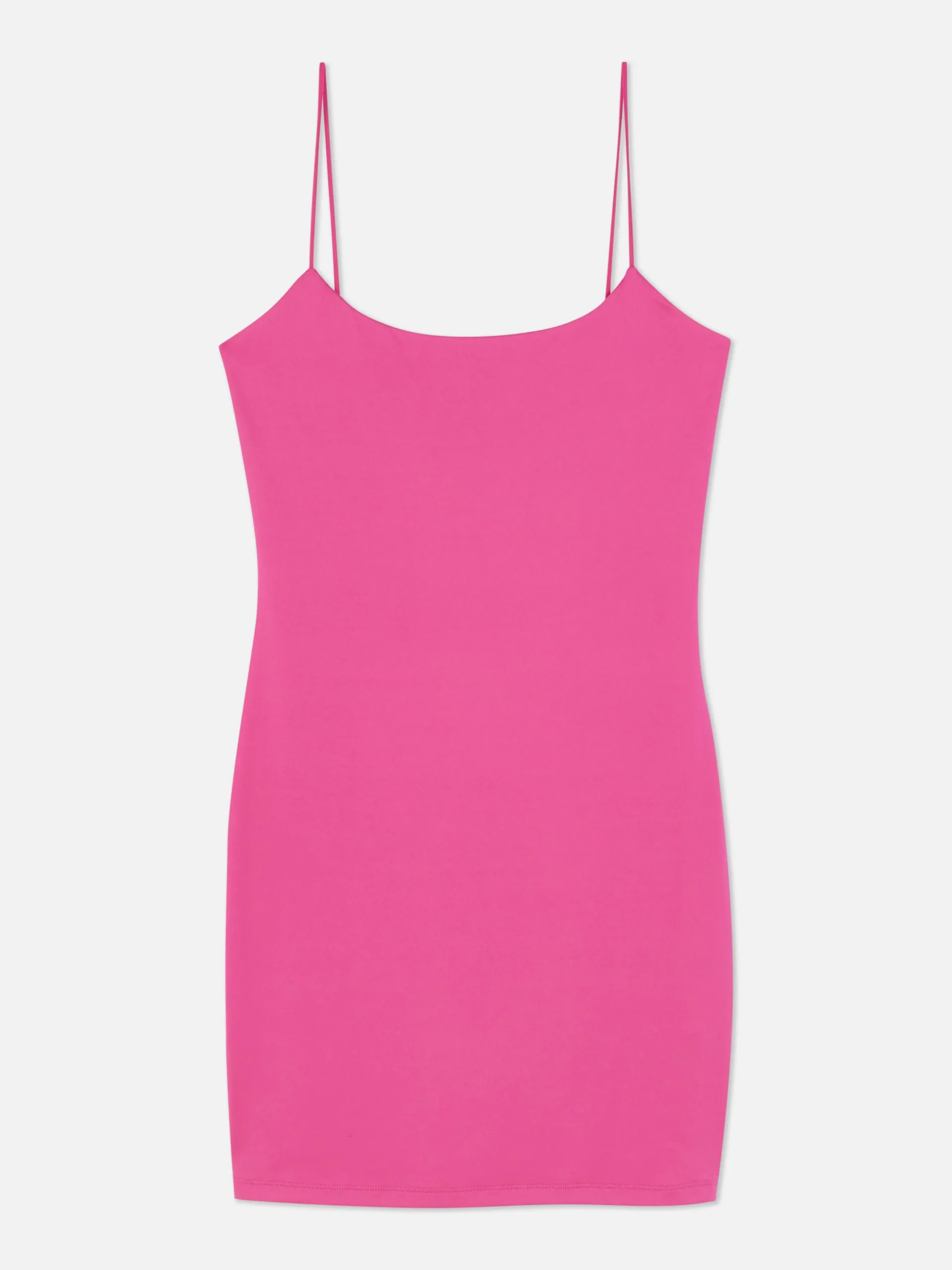 Vestido Mini Justo Alças